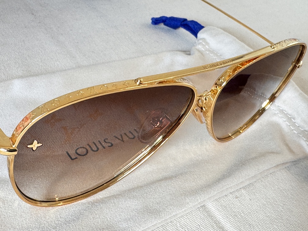 100% Original Louis Vuitton Sonnenbrillen The LV Pilot Z1620U